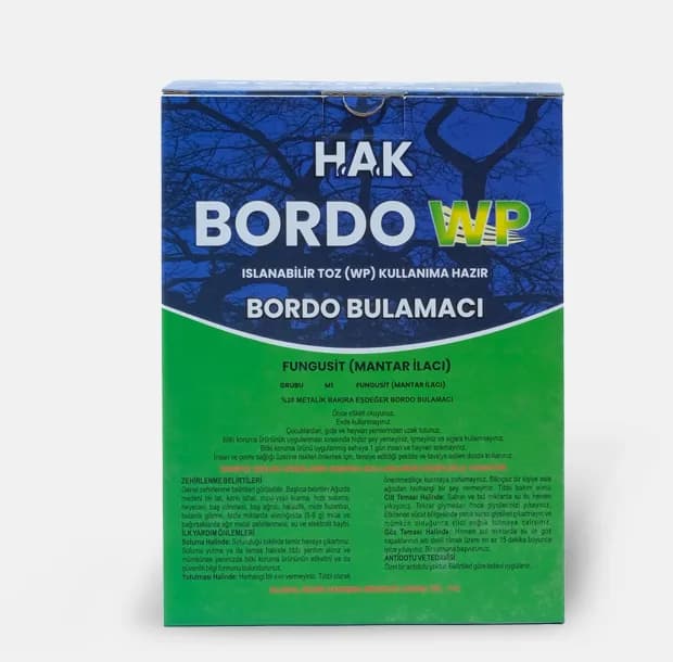 Hak Bordo WP 800 g ambalajı